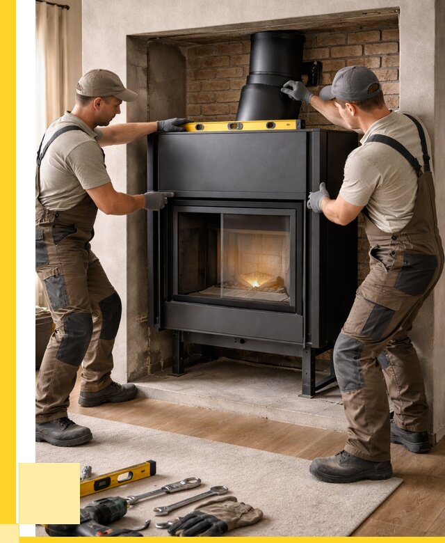 Установка каминных топок в Чебоксарах под ключ от 18511 р. | ЭриданЧбк