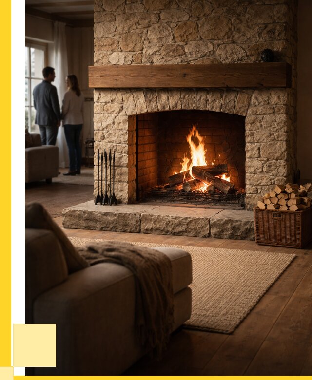 Открытые камины под ключ в Чебоксарах от 154260 р. ЭриданЧбк