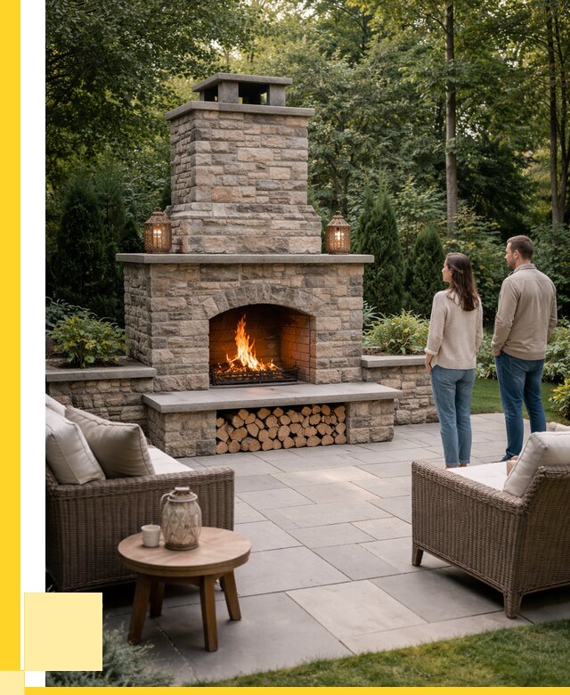 Уличные камины из кирпича в Чебоксарах от 154260 р. | ЭриданЧбк