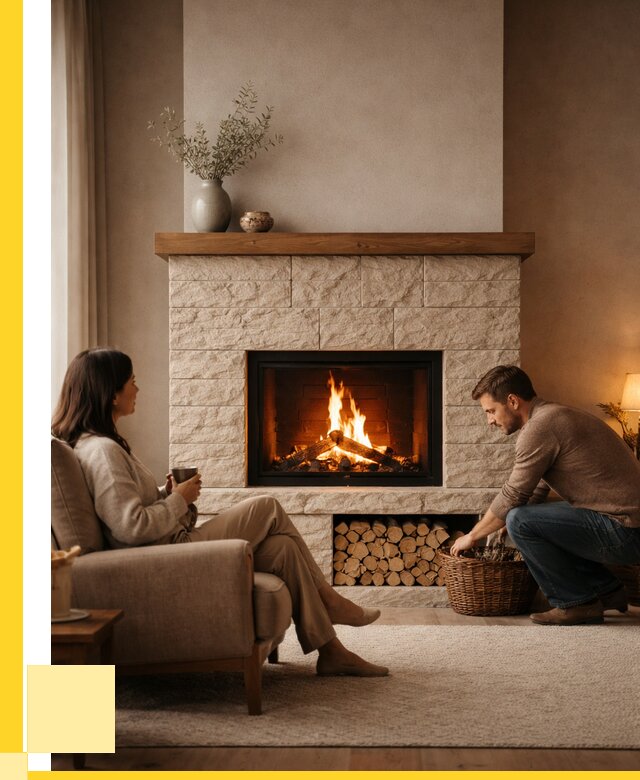 Камины для дома в Чебоксарах под ключ от 154260 р. | ЭриданЧбк