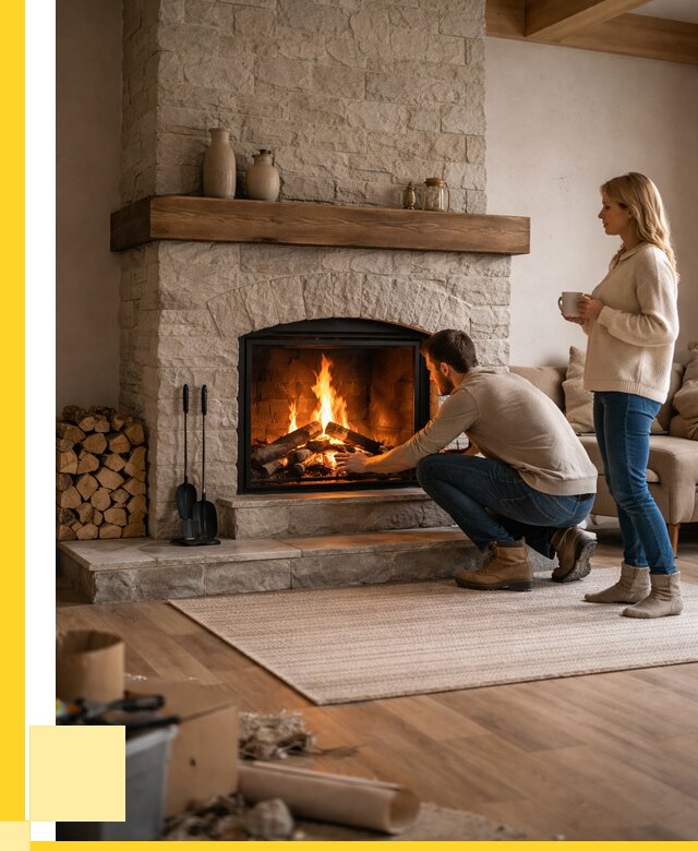 Камины для загородного дома в Чебоксарах от 359940 р., ЭриданЧбк