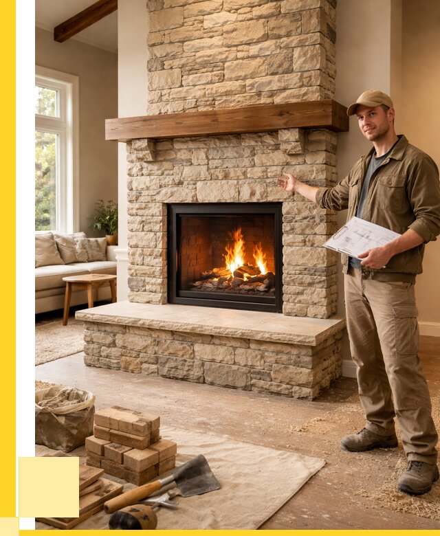 Камины под ключ в Чебоксарах от 185112 р. | ЭриданЧбк — установка