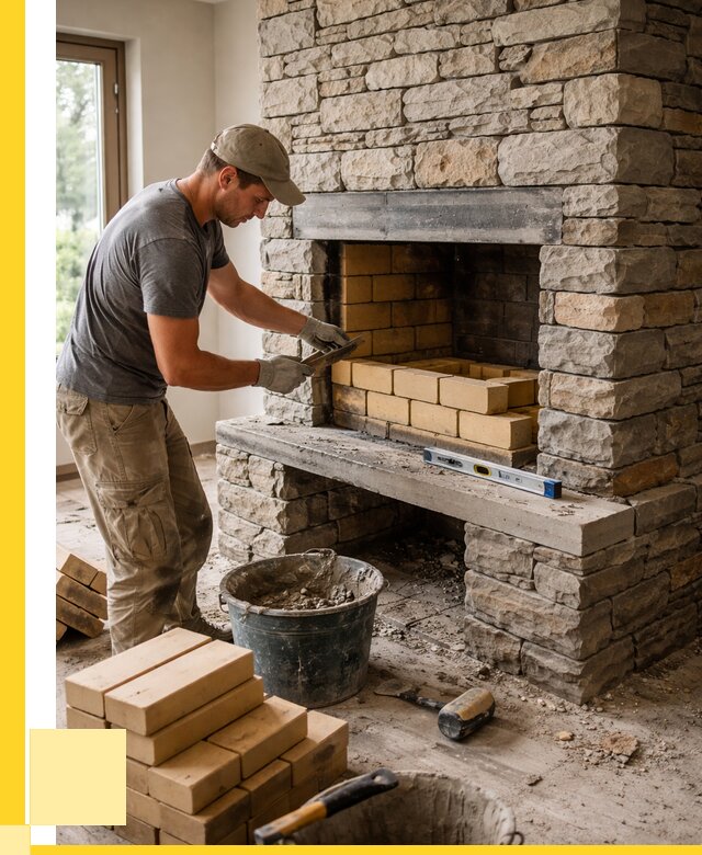 Кладка каминов и камина в Чебоксарах от 25710 р. ЭриданЧбк