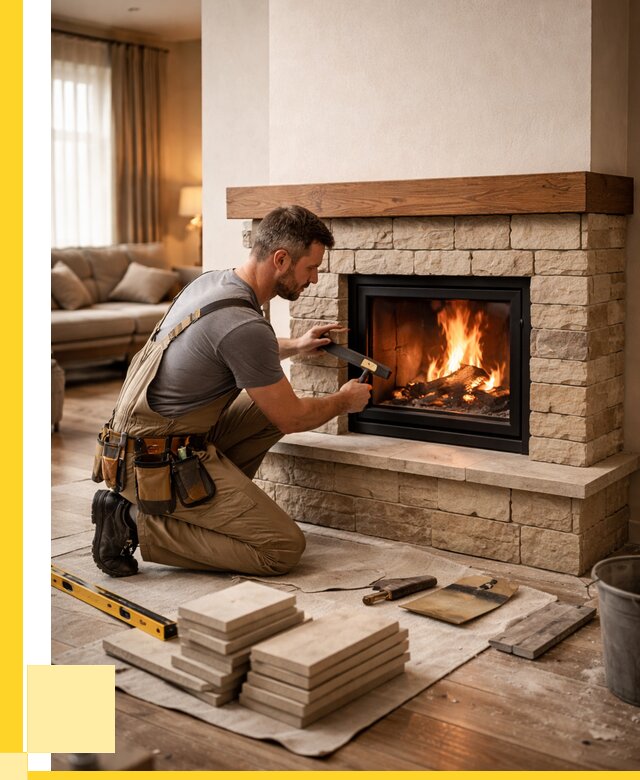 Строительство каминов в Чебоксарах от 154260 р., ЭриданЧбк - под ключ