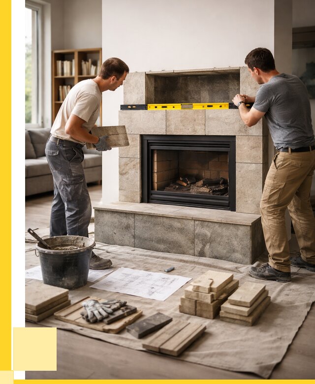 Монтаж каминов и установка в Чебоксарах от 46278 р. | ЭриданЧбк