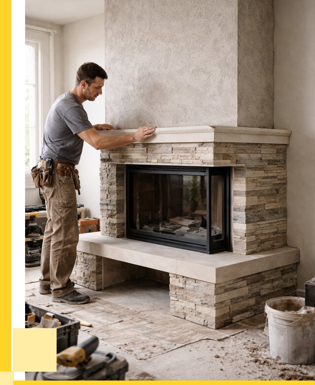 Изготовление каминов под ключ в Чебоксарах от 154260 р. | ЭриданЧбк