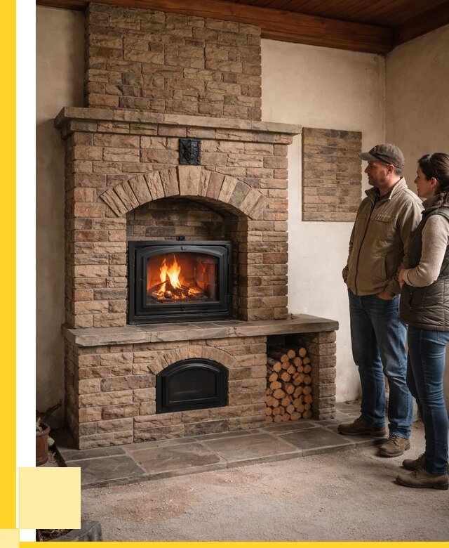 Кирпичная печь под ключ в Чебоксарах от 154260 р. | ЭриданЧбк