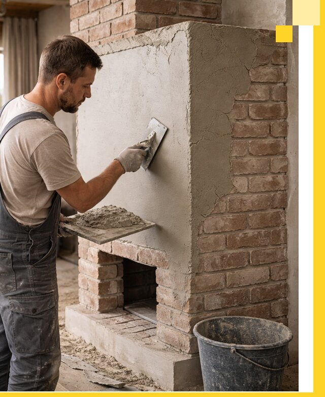 Отделка печей и облицовка каминов в Чебоксарах под ключ