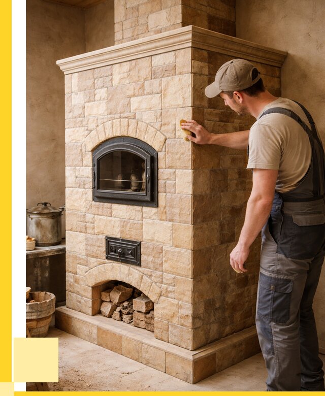 Облицовка печей в Чебоксарах от 4628 р. под ключ | ЭриданЧбк