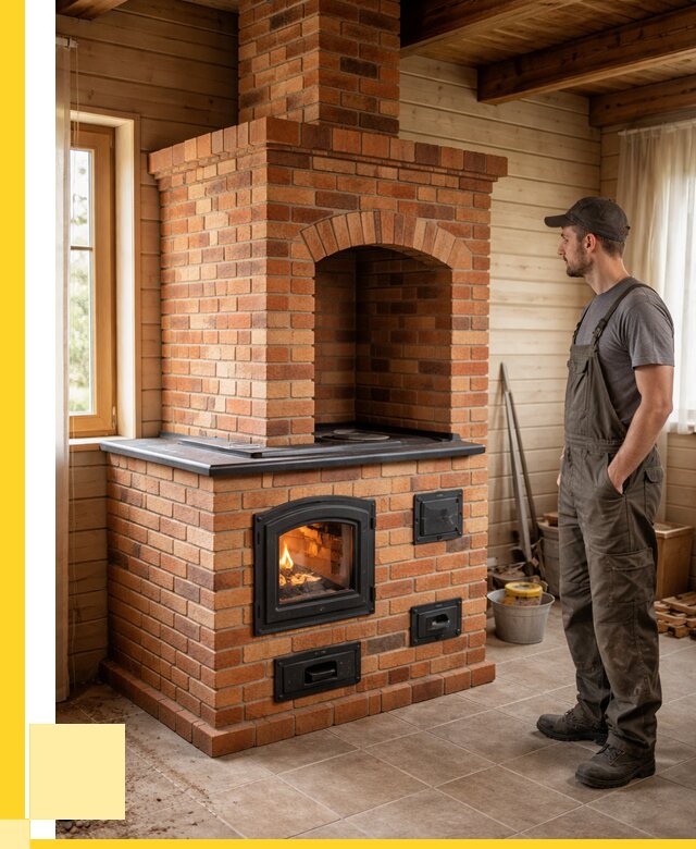 Кирпичные печи в Чебоксарах: купить от 154260 р. | ЭриданЧбк