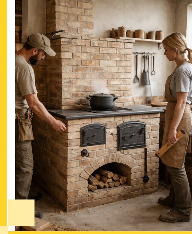 Варочно отопительные печи в Чебоксарах от 92556 р. | ЭриданЧбк