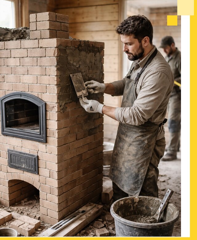 Изготовление и установка печей-шведок под ключ в Чебоксарах