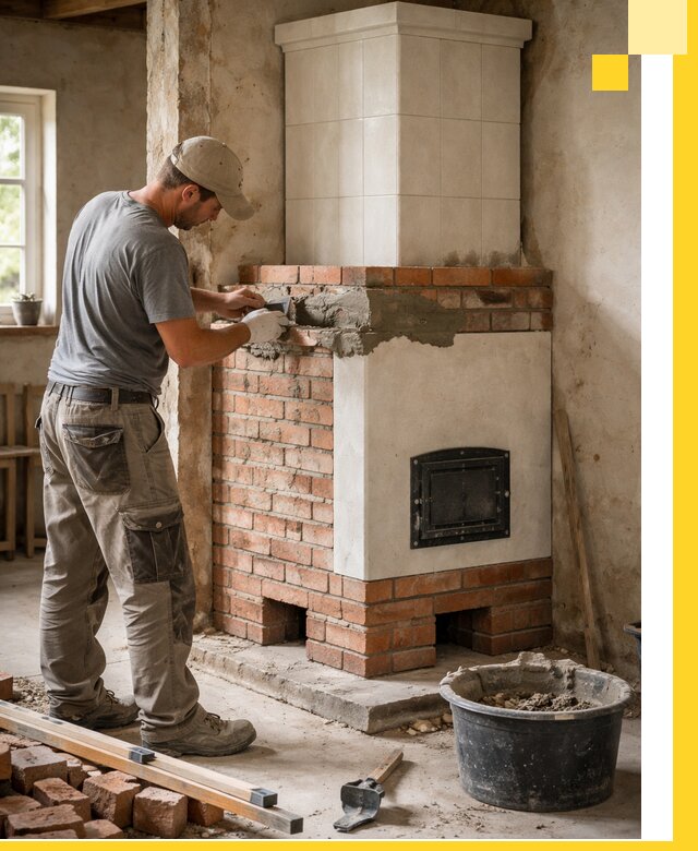 Изготовление и установка печей-голландок под ключ в Чебоксарах