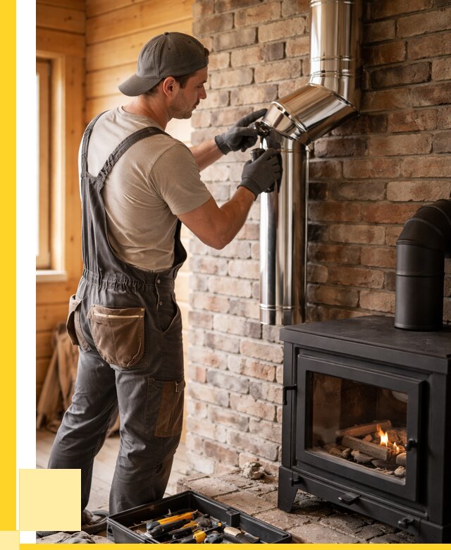 Монтаж дымоходов для печей в Чебоксарах от 7713 р. | ЭриданЧбк