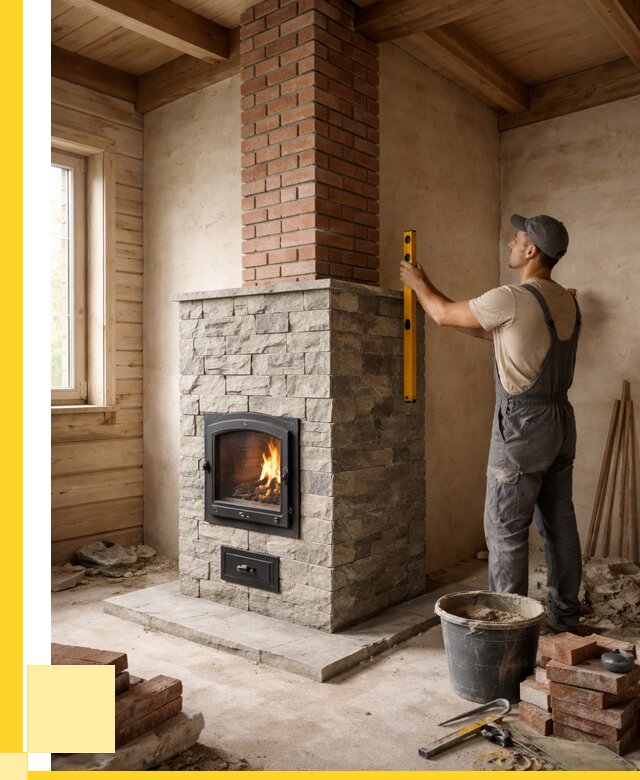 Печи и дымоходы под ключ в Чебоксарах от 46278 р., ЭриданЧбк