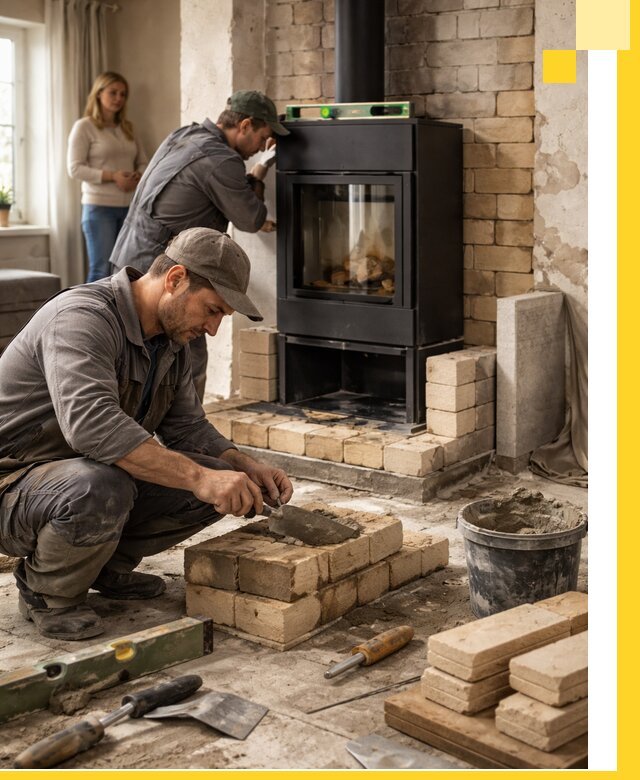 Печи и камины под ключ: проект, установка в Чебоксарах