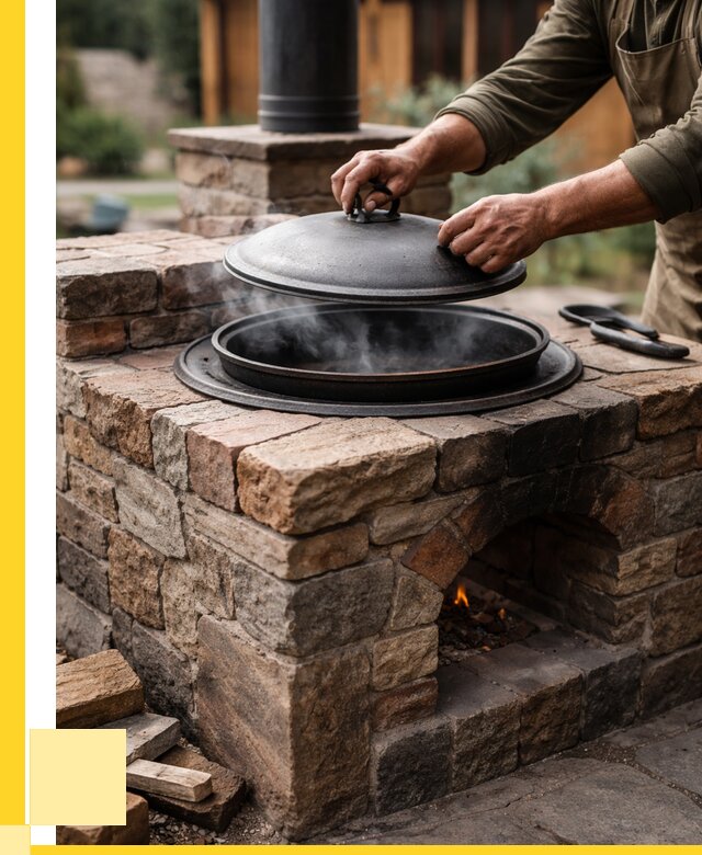 Печи для казана в Чебоксарах по цене от 18511 р. | ЭриданЧбк