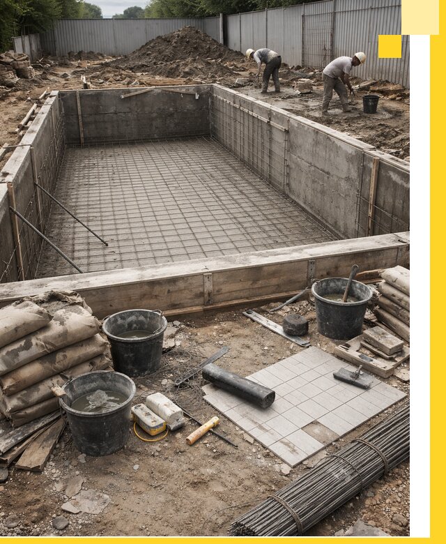 Строительство бассейнов под ключ в Чебоксарах, дизайн и монтаж