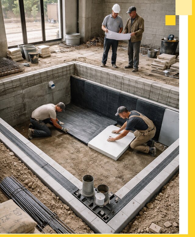 Проекты частных и общественных бассейнов под ключ в Чебоксарах