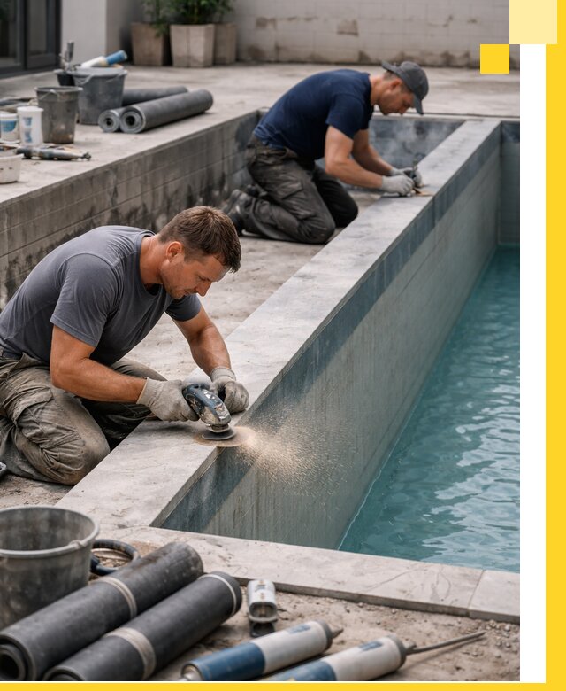 Профессиональный ремонт бассейнов под ключ в Чебоксарах