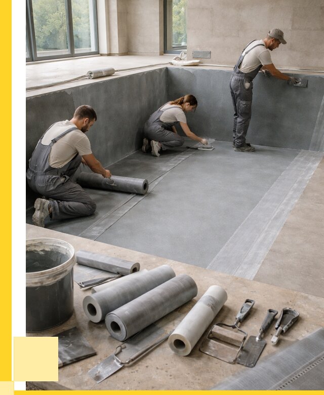 Гидроизоляция бассейнов в Чебоксарах от 2057 р., ЭриданЧбк