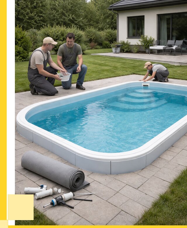 Пластиковый бассейн купить в Чебоксарах от 257100 р., ЭриданЧбк