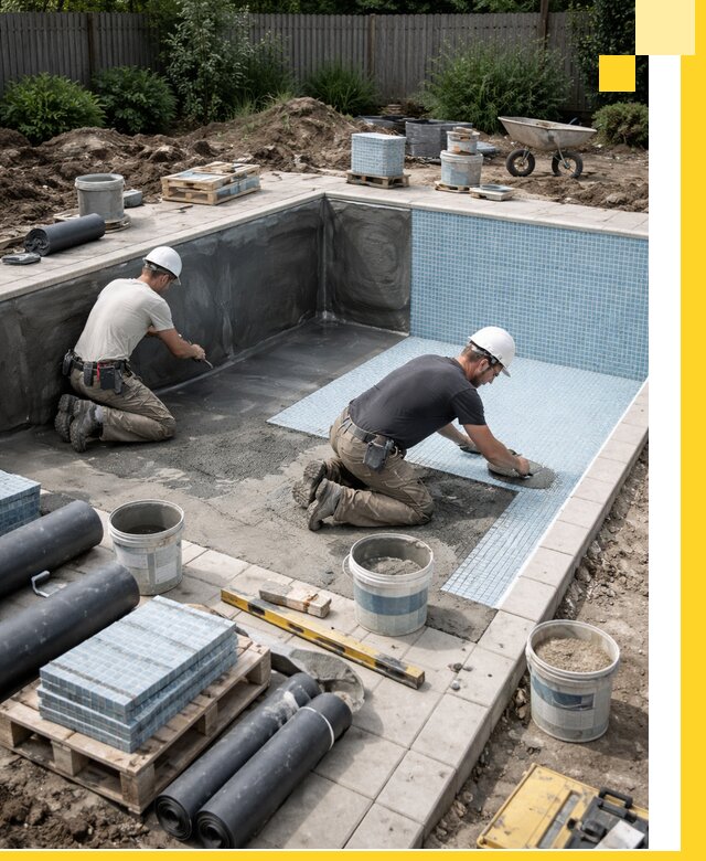 Проектирование и строительство стационарных бассейнов в Чебоксарах