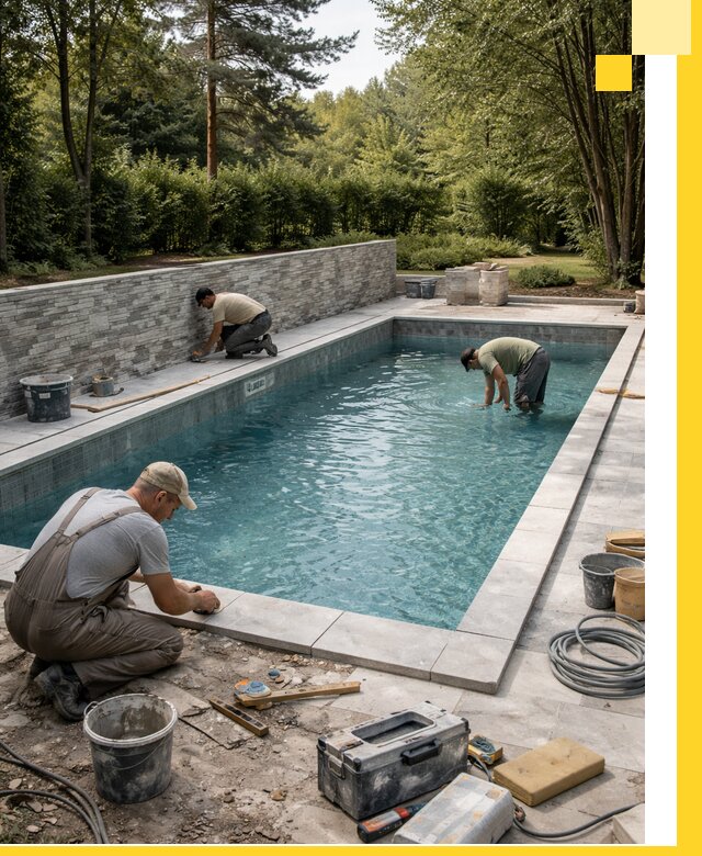 Проектирование и строительство частных бассейнов в Чебоксарах