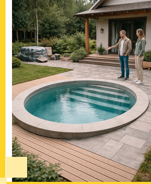 Бассейн на даче под ключ в Чебоксарах от 205680 р., ЭриданЧбк