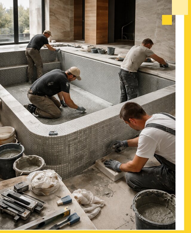 Строительство и установка СПА бассейнов под ключ в Чебоксарах