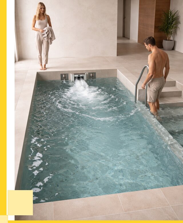 Бассейн с противотоком в Чебоксарах от 257100 р. | ЭриданЧбк