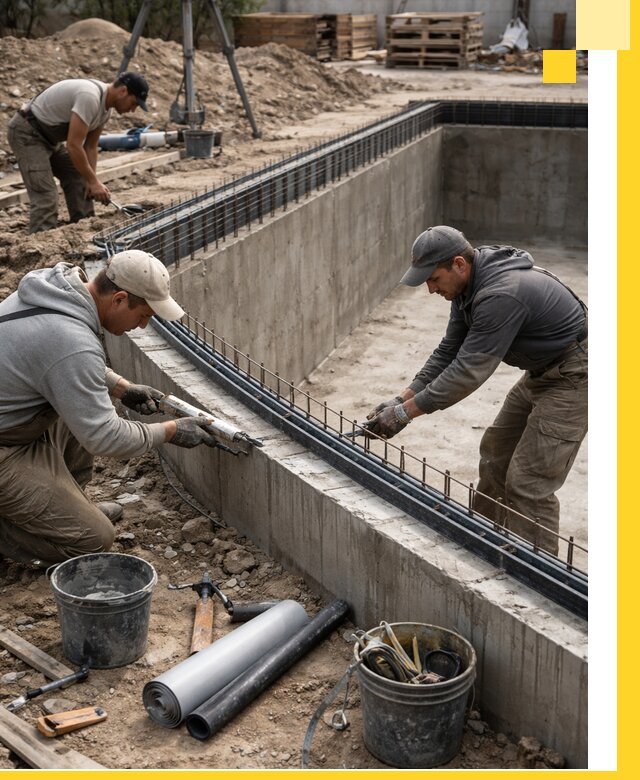 Качественный монтаж чаши бассейна в Чебоксарах под ключ с гарантией