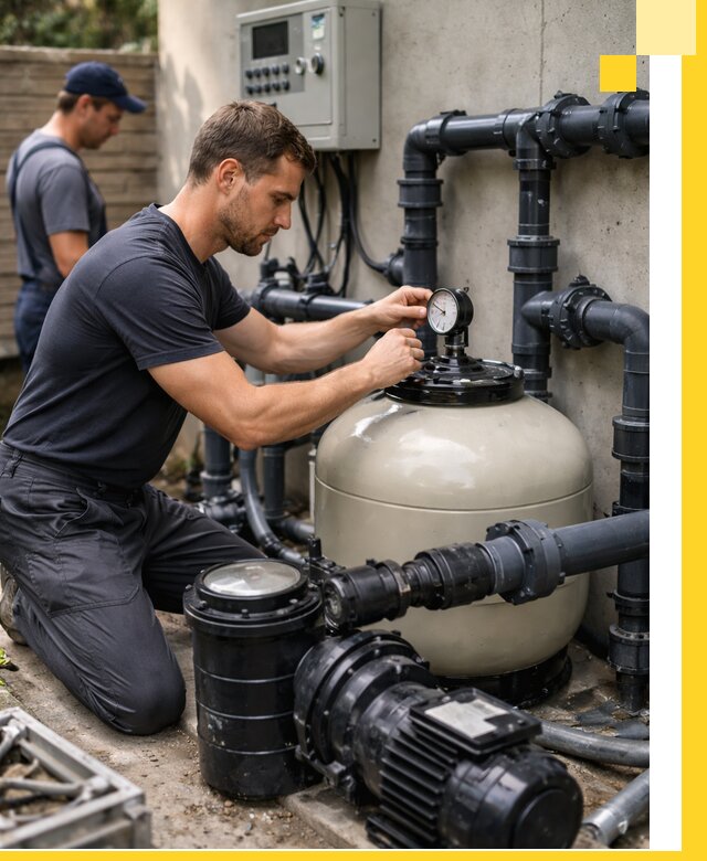 Поставка и монтаж фильтровального оборудования для бассейнов в Чебоксарах