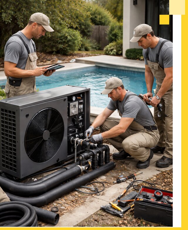 Проектирование и установка тепловых насосов для бассейнов в Чебоксарах