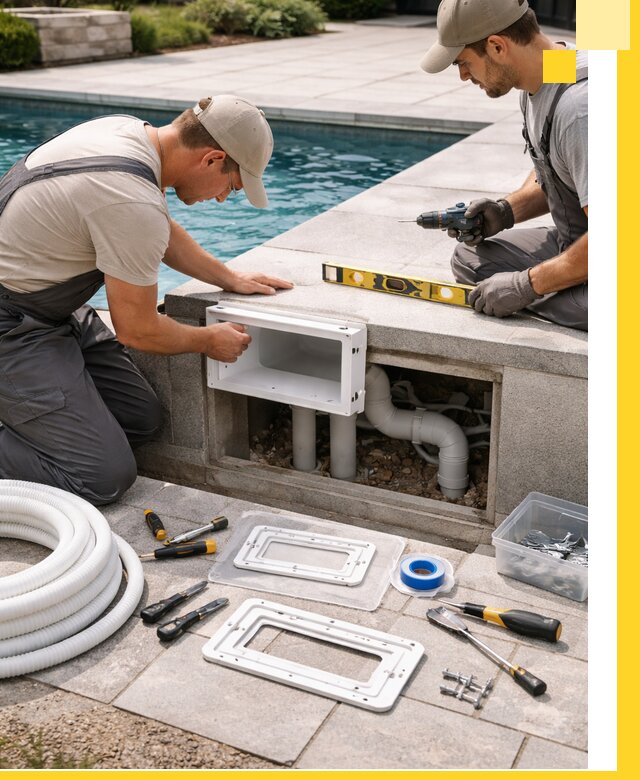 Поставка и установка скиммеров для бассейнов в Чебоксарах