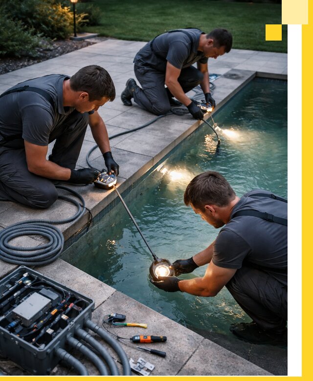 Профессиональное освещение бассейнов в Чебоксарах: дизайн и монтаж