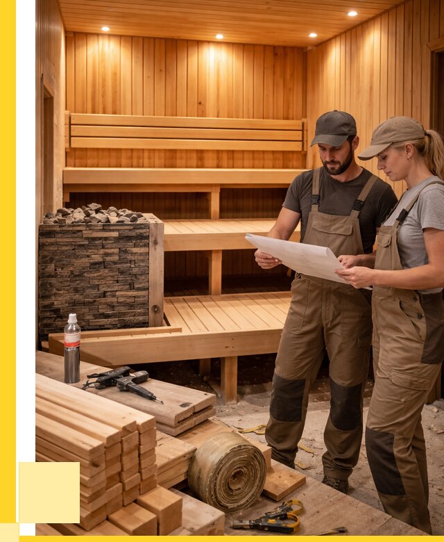 Строительство саун в Чебоксарах под ключ от 257100 р., ЭриданЧбк