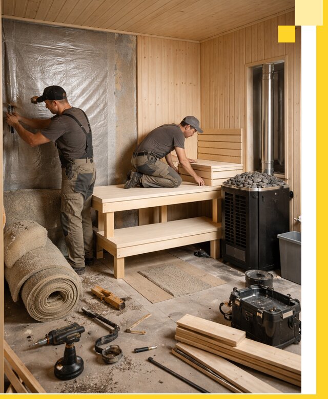 Проекты саун под ключ в Чебоксарах дизайн и строительство