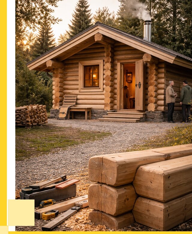 Строительство бань и комплексов в Чебоксарах от 462780 р.| ЭриданЧбк