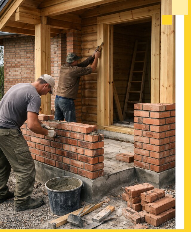 Строительство кирпичных бань под ключ в Чебоксарах с гарантией качества