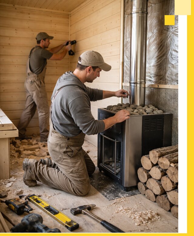 Строительство деревянных бань под ключ в Чебоксарах проекты и монтаж