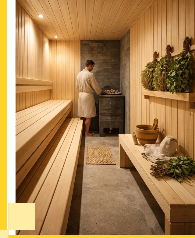 Отделка парной под ключ в Чебоксарах от 359940 р. | ЭриданЧбк