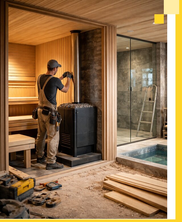 Полное строительство банных комплексов под ключ в Чебоксарах