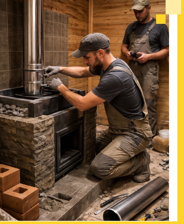 Изготовление и установка банных печей под ключ в Чебоксарах