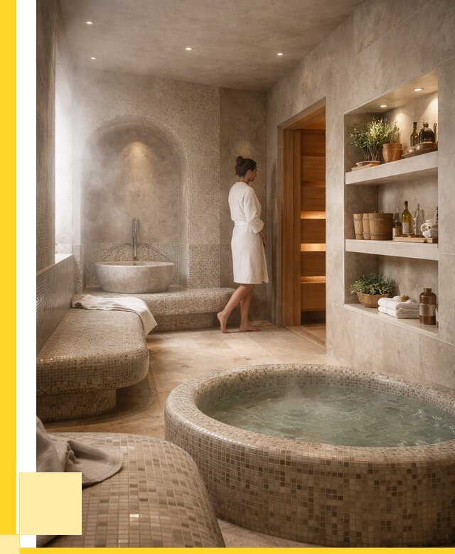 Строительство бани с хамамом в Чебоксарах от 771300 р. | ЭриданЧбк