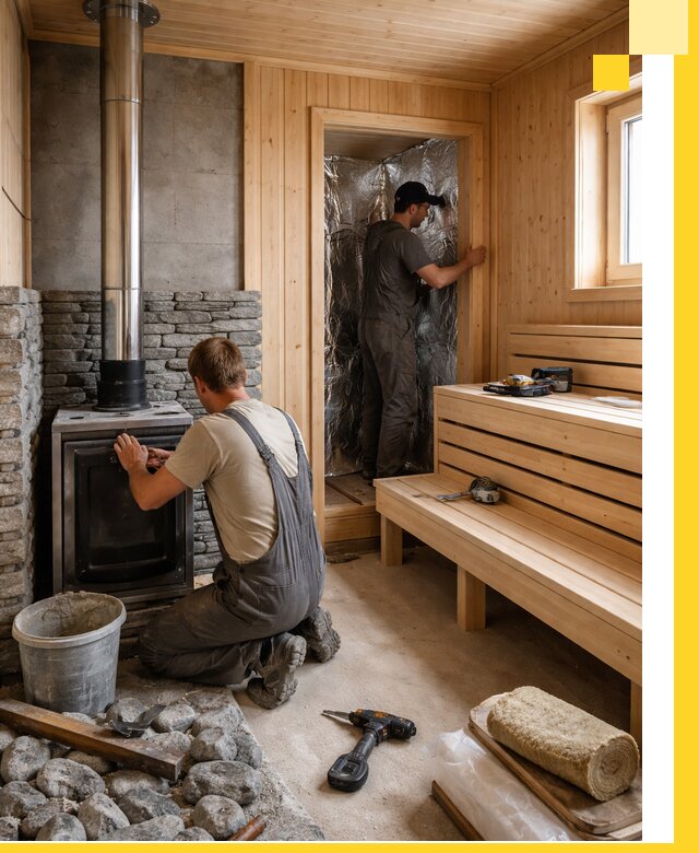 Строительство и изготовление бань под ключ в Чебоксарах