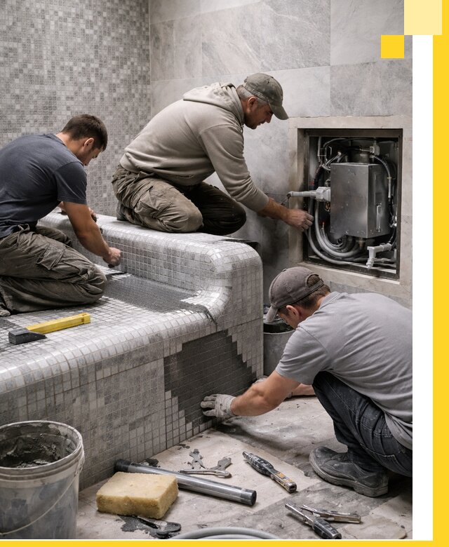 Проекты хамамов под ключ в Чебоксарах и дизайн и строительство