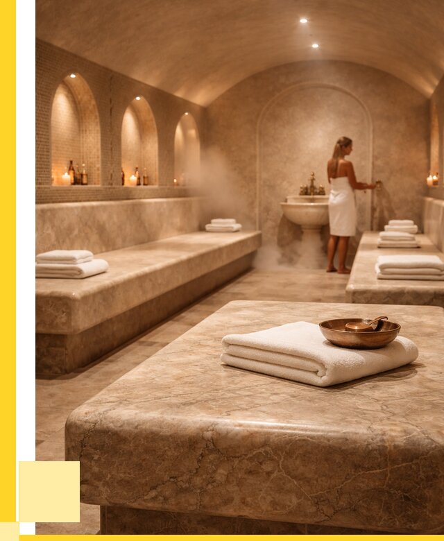 Лежаки для хамама в Чебоксарах под ключ от 35994 р. | ЭриданЧбк