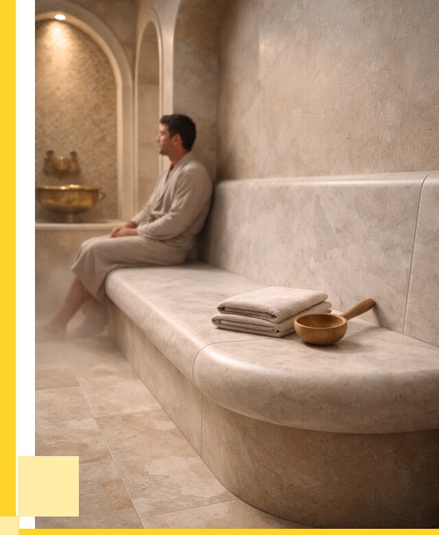 Сиденья для хамама в Чебоксарах под ключ от 12341 р. | ЭриданЧбк