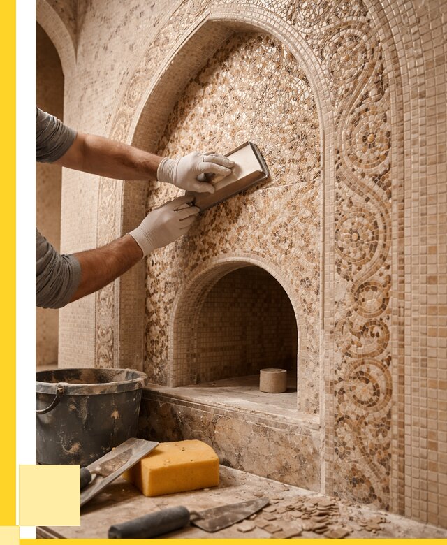 Мозаика для хамама в Чебоксарах под ключ от 5142 р. | ЭриданЧбк